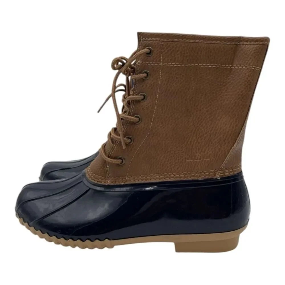 Jbu-by-jambu Women's Brown and Black Boots SIZE 10